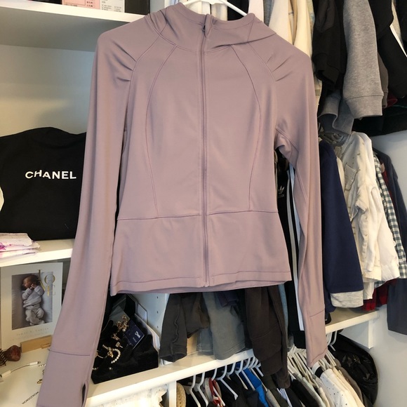 lululemon athletica Tops - Lululemon Crop ZIP Up Hoodie